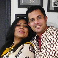 Soumyadip and Varsha Choudhury