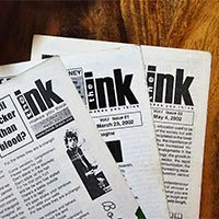Issues of The Ink magazine